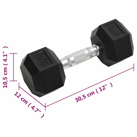 Halters 2 st 16 kg totaal gietijzer 8