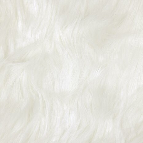 Nep Schapenvacht Tapijt Tafalla Wit 80 x 200 cm Polyester 9