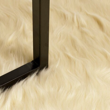 Nep Schapenvacht Tapijt Tafalla Cr&egrave;me 120 x 170 cm Polyester 6