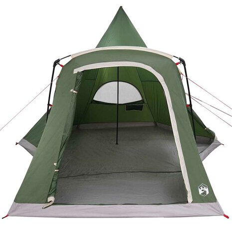 Teepee Tent met dak met opslag Groen 545 x 450 x 295 cm 5