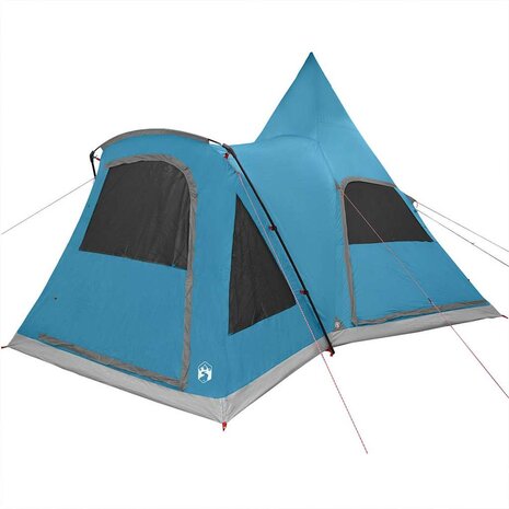 Teepee Tent met dak met opslag Blauw 545 x 450 x 295 cm 4