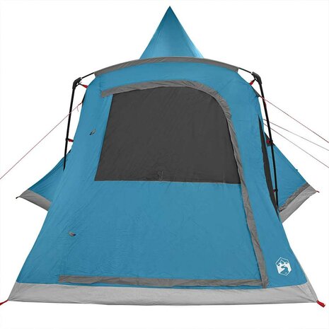 Teepee Tent met dak met opslag Blauw 545 x 450 x 295 cm 6