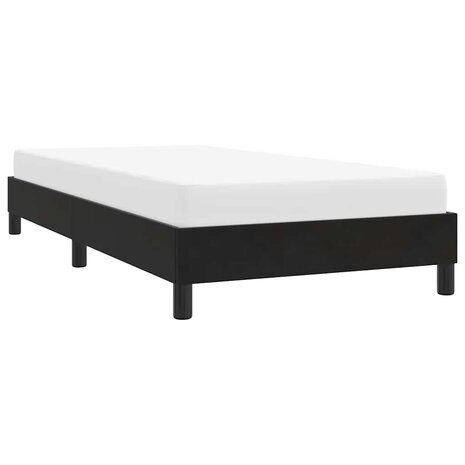 Bedframe zonder matras 80x220 cm fluweel zwart 4