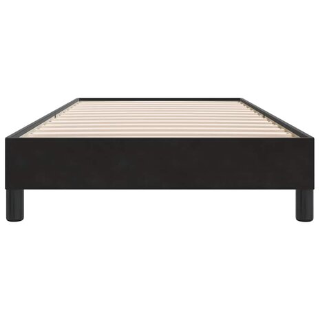 Bedframe zonder matras 80x220 cm fluweel zwart 5