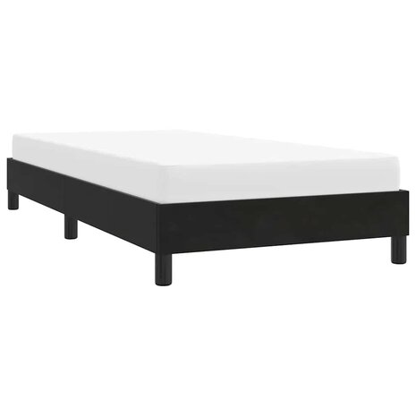Bedframe zonder matras 90x220 cm fluweel zwart 4