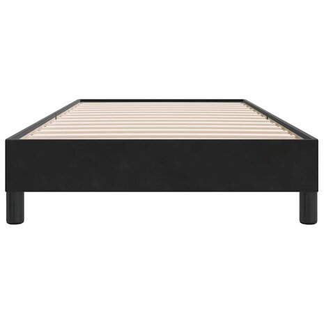 Bedframe zonder matras 90x220 cm fluweel zwart 5