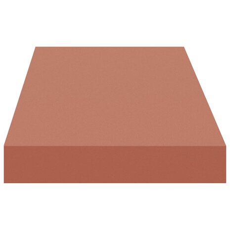 Wandplank Wandgemonteerd Rood 80 x 23,5 x 4 cm Bewerkt hout 7