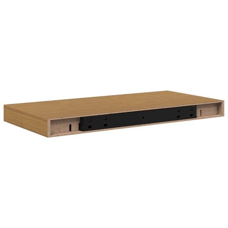 Wandplank Wandgemonteerd Beige 50 x 23 x 4 cm Bewerkt hout 8