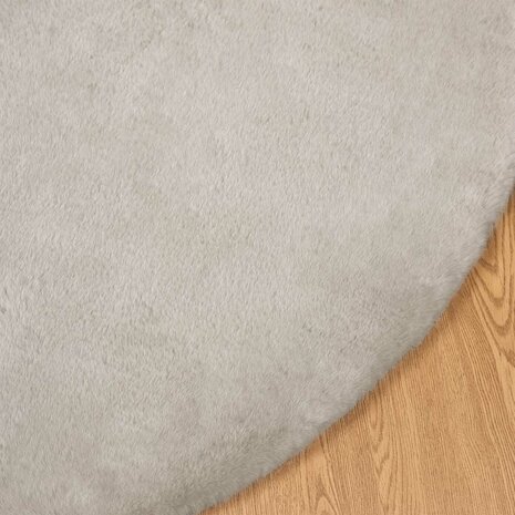 Nep Konijnenbont Tapijt Olite Beige &Oslash; 120 cm Polyester 7