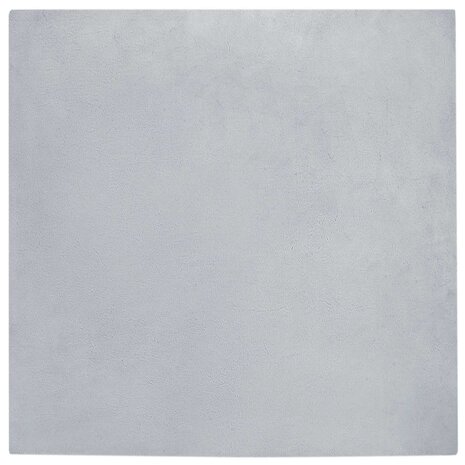 Nep Konijnenbont Tapijt Olite Grijs 120 x 120 cm Polyester 2