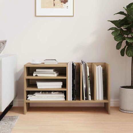 Platenkast Artisan Eiken 78.5 x 35 x 45 cm Bewerkt hout 4