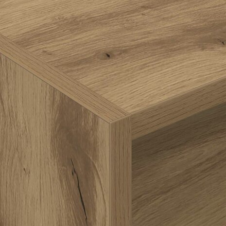Platenkast Artisan Eiken 78.5 x 35 x 45 cm Bewerkt hout 8