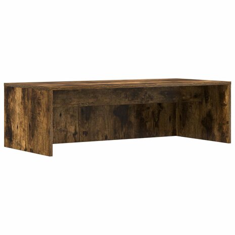 Aan de muur bevestigd bureau Gerookt eiken 100 x 45 x 30 cm 2