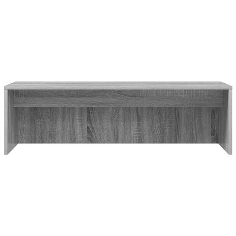 Aan de muur bevestigd bureau Grijs Sonoma 100 x 45 x 30 cm 5