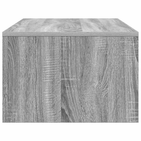 Aan de muur bevestigd bureau Grijs Sonoma 100 x 45 x 30 cm 6