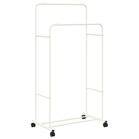 Kledingrek Effen Wit 2