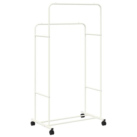 Kledingrek Effen Wit 7