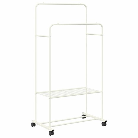 Kledingrek Effen Wit 2