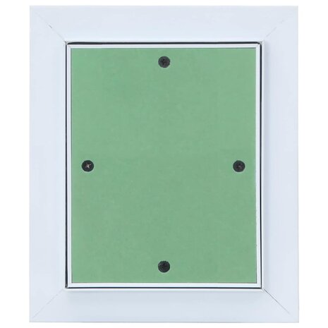 Toegangs paneel Groen en Zilver 25 x 30 cm 5