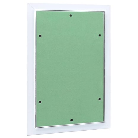 Toegangs paneel Groen en Zilver 35 x 45 cm 3