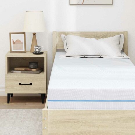 Matras Wit 80 x 200 cm Schuim 7