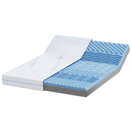 Matras Wit 160 x 200 cm Schuim 4