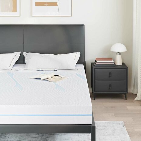 Matras Wit 200 x 200 cm Schuim 3