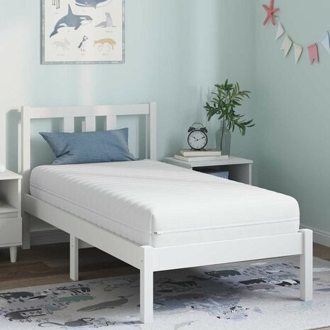 Matras Wit 80 x 160 cm Pocketvering 1