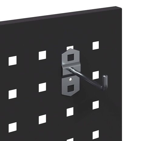 Gereedschapswagen Zwart 65 x 35 x 111 cm Koudgewalst staal 9