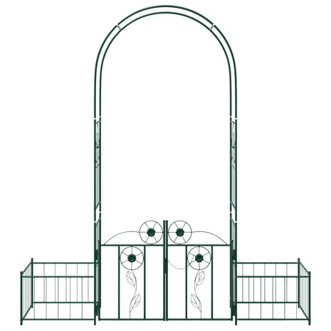 Tuin Boog Effen Groen 203 x 50 x 218 cm 6