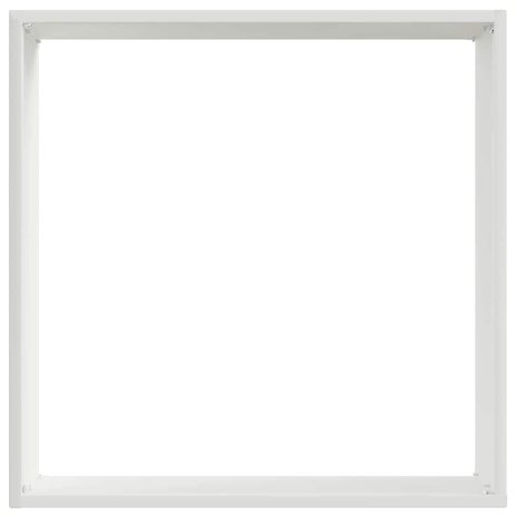 Tuinrand Wit 40 x 40 x 13 cm Staal 4