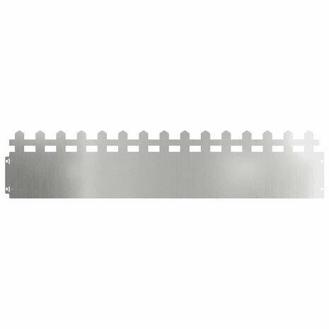 Gazonranden 10 pcs Zilver 103 x 0,05 x 22 cm 2