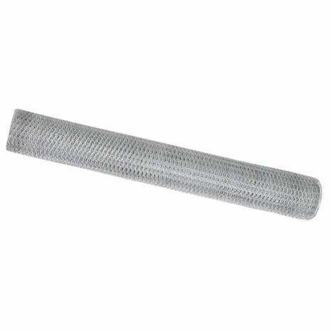 Hexagon Hek Zilver 1,2 x 10 m Gegalvaniseerd staal 2