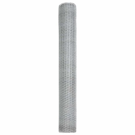 Hexagon Hek Zilver 1,2 x 10 m Gegalvaniseerd staal 6