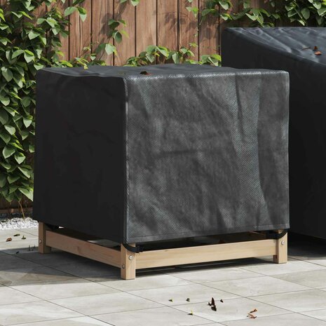 Meubelhoes Effen Zwart 64 x 64 x 65 cm 210D Oxford Stof 1