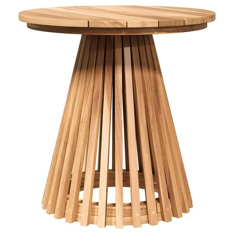 Bijzettafel Bruin 50 x 50 x 49,5 cm Massief Teakhout 2