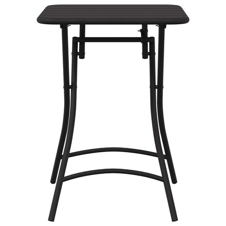 Bistrotafel Antraciet 55 x 55 x 72,5 cm Poedercoating staal 4