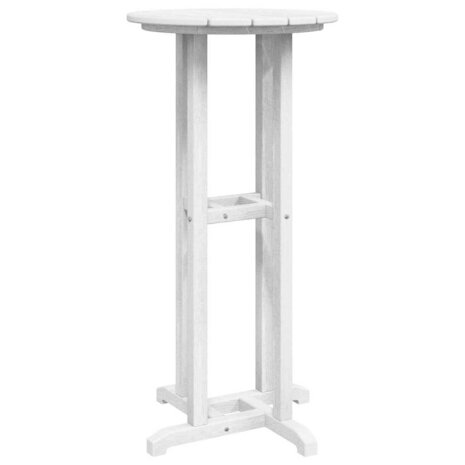 Bartafel Wit 55 x 55 x 107 cm Polyetheen 2