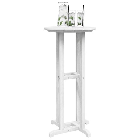Bartafel Wit 55 x 55 x 107 cm Polyetheen 3