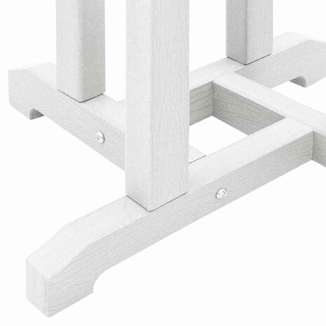 Bartafel Wit 55 x 55 x 107 cm Polyetheen 9