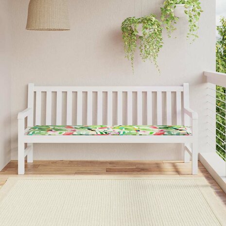 Bankkussen Bloemen Multikleur 150 x 50 x 3 cm Oxford Stof 1