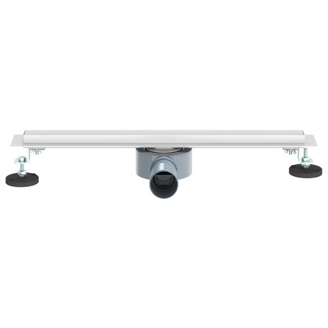 360&deg; Doucheafvoer Met Slank Model Zilver 50 cm 4