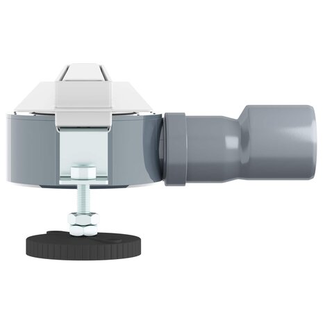 360&deg; Doucheafvoer Met Slank Model Zilver 50 cm 5