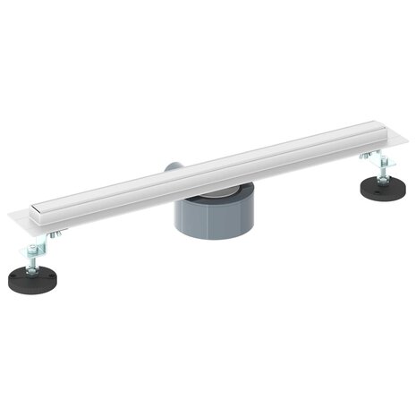 360&deg; Doucheafvoer Met Slank Model Zilver 50 cm 6