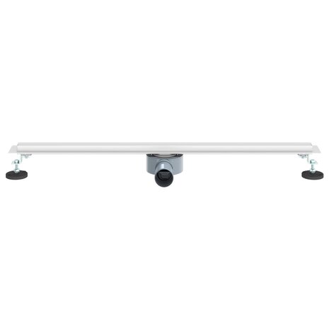 360&deg; Doucheafvoer Met Slank Model Zilver 80 cm 4
