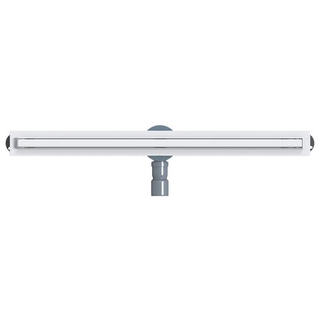360&deg; Doucheafvoer Met Slank Model Zilver 80 cm 7