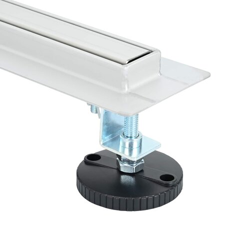 360&deg; Doucheafvoer Met Slank Model Zilver 80 cm 8