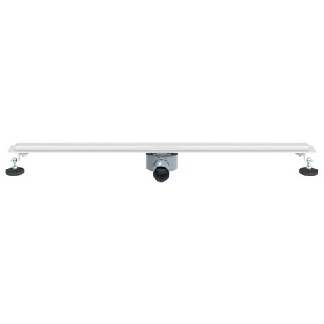 360&deg; Doucheafvoer Met Slank Model Zilver 90 cm 4