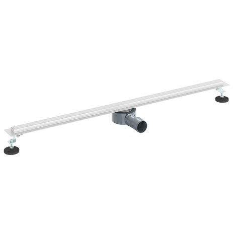 360&deg; Doucheafvoer Met Slank Model Zilver 100 cm 2