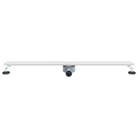 360&deg; Doucheafvoer Met Slank Model Zilver 100 cm 4